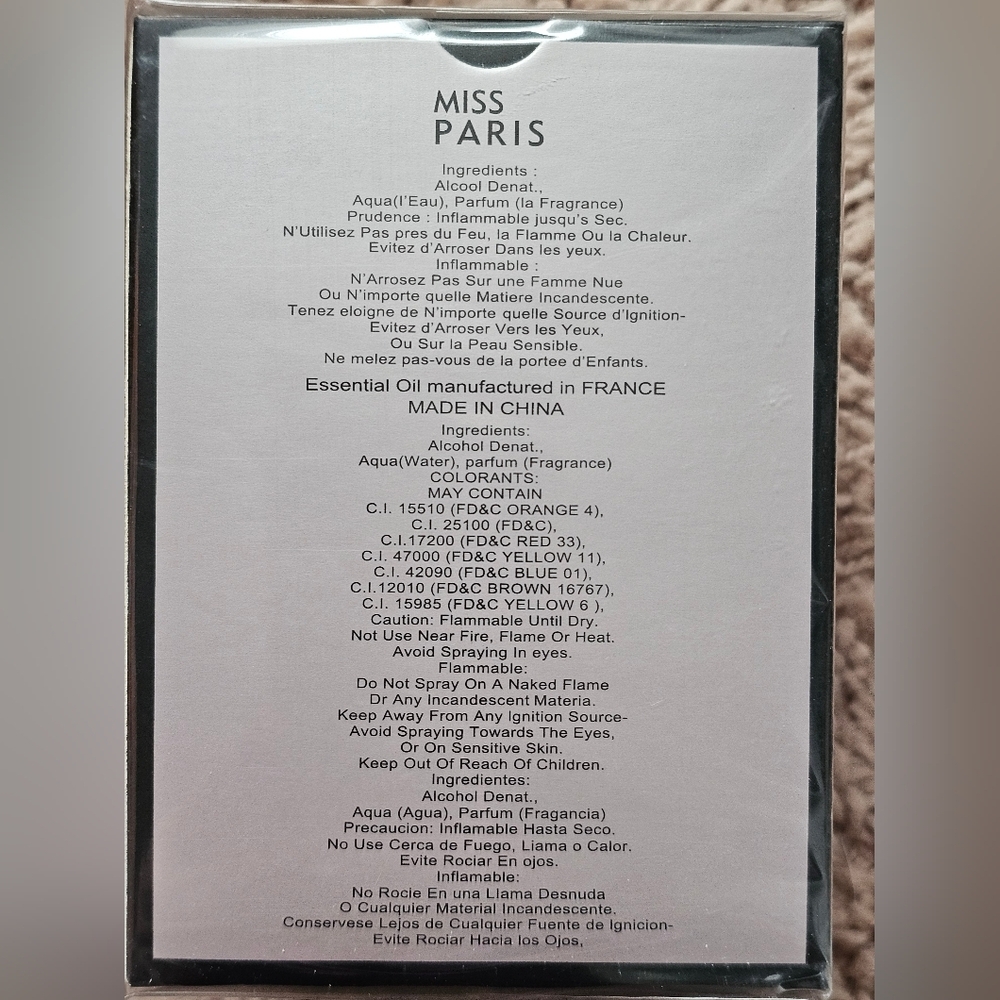 MISS PARIS Secret Plus Eau de Parfum - Picture 4 of 6